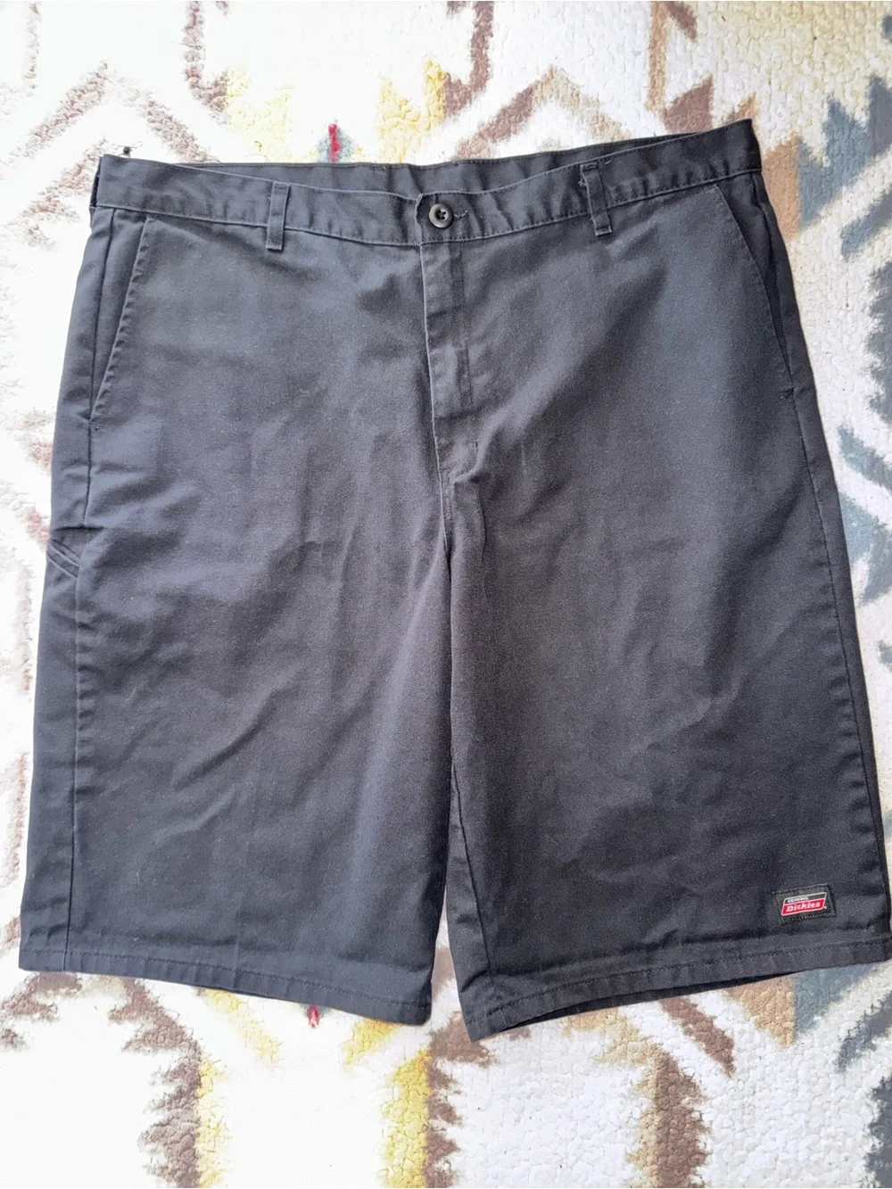 Dickies Black Flat Front Men’s Shorts